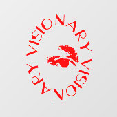 Visionary Raamsticker (Vel)