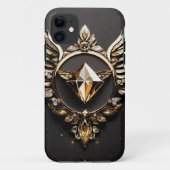Visionary Soar: Crystal Eagle telefoonhoes Case-Mate iPhone Case (Achterkant)