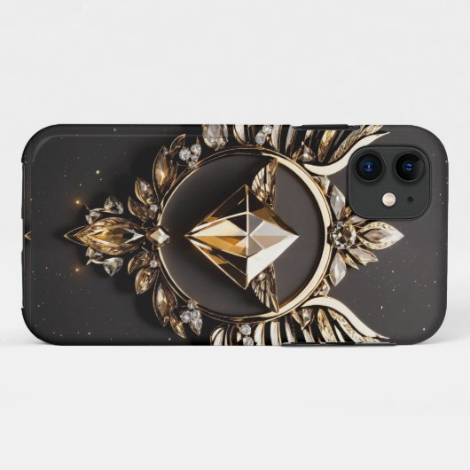 Visionary Soar: Crystal Eagle telefoonhoes Case-Mate iPhone Case (Achterkant (horizontaal))