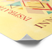 Visionary Trailblazer Innovator Inspiration Poster (Hoek)