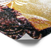 Visionbord met bijbelvers Schrijf het Visio neer Poster (Hoek)