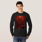 Visions of Hell Satan Devils Demons Monster Skelet T-shirt (Voorkant volledig)