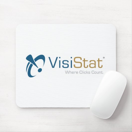 VisiStat Logo Muismat (Met muis)