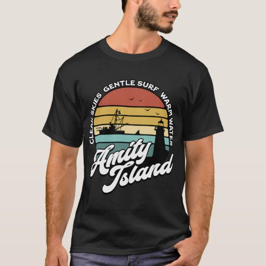 Visit Amity Island T-shirt (Voorkant)