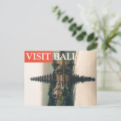 Visit Bali Briefkaart (Staand voorkant)