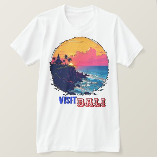 Visit Bali T-shirt (Design voorkant)