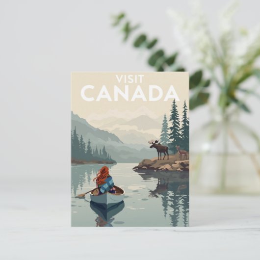 Visit Canada Wilderness Briefkaart (Staand voorkant)