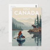 Visit Canada Wilderness Briefkaart (Voorkant / Achterkant)