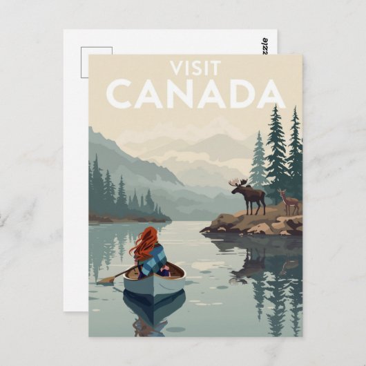 Visit Canada Wilderness Briefkaart (Voorkant / Achterkant)