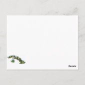 "Visit Cuba" post card Briefkaart (Achterkant)