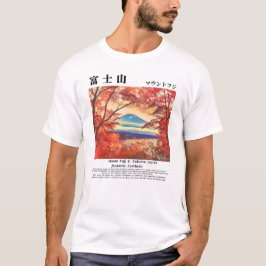 Visit Japan – Mount Fuji & Autumn Leaves T-shirt