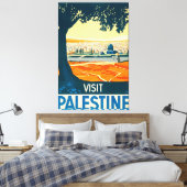 Visit Palestine Canvas Afdruk (Insitu (Slaapkamer))