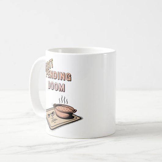 Visit Pending Doom | Family Tension Joke Koffiemok (Voorkant links)