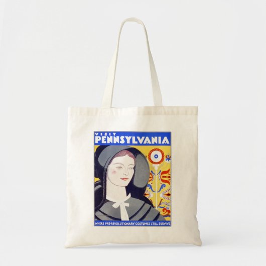VISIT PENNSYLVANIA TOTE BAG (Voorkant)