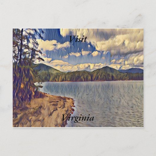 Visit Virginia Briefkaart 2 (Voorkant)