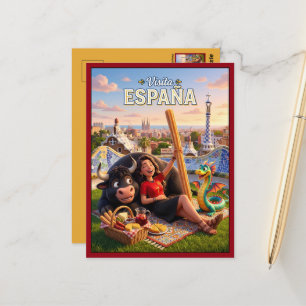 Visita España Vreemde Reis Briefkaart
