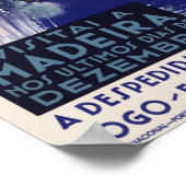 Visitai a Madeira Portugal Vintage Poster 1939 (Hoek)