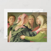 Visitatie (detail 60438) briefkaart (Voorkant / Achterkant)