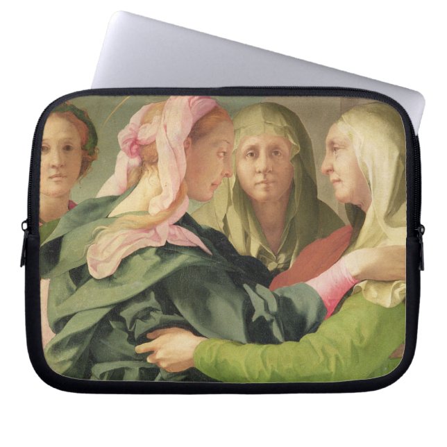 Visitatie (detail 60438) laptop sleeve (Voorkant)