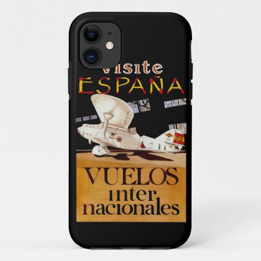 Visite Espana ~ Vuelos Internacionales Case-Mate iPhone Case (Achterkant)