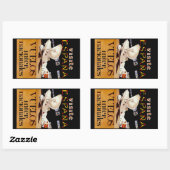 Visite Espana ~ Vuelos Internacionales Rechthoekige Sticker (Vel)