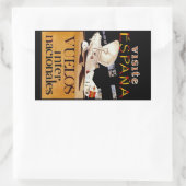 Visite Espana ~ Vuelos Internacionales Rechthoekige Sticker (Tas)