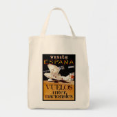 Visite Espana ~ Vuelos Internacionales Tote Bag (Voorkant)