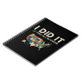 Visited All 50 US States - USA Map Travel - Visit  Notitieboek (Linkerzijde)