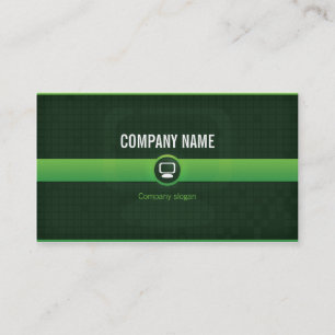 Visitekaart - Groene IT-professional v1 Visitekaartje