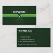 Visitekaart - Groene IT-professional v1 Visitekaartje (Voorkant / Achterkant)