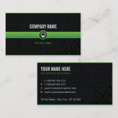 Visitekaart - Groene IT-professional v2 Visitekaartje (Voorkant / Achterkant)