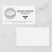 Visitekaarten oogheelkunde visitekaartje (Voorkant / Achterkant)