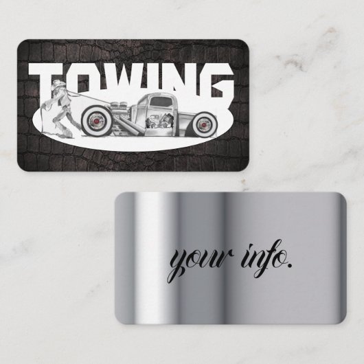 Visitekaartje (Voorkant / Achterkant)