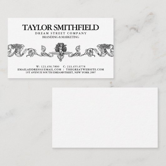  Visitekaartje (Voorkant / Achterkant)