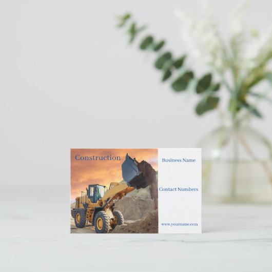 Visitekaartje (Staand voorkant)