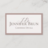 Visitekaartje (Voorkant)