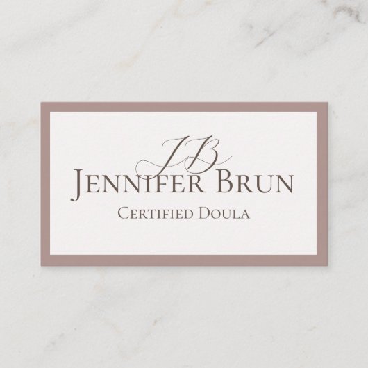 Visitekaartje (Voorkant)