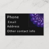 Visitekaartje (Achterkant)