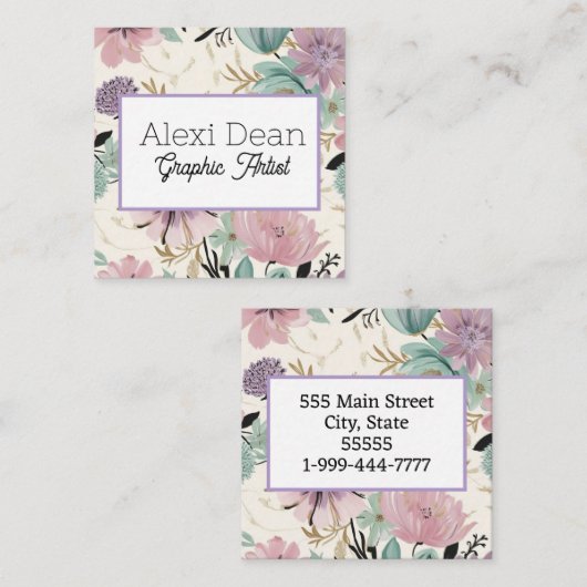 Visitekaartje (Voorkant / Achterkant)