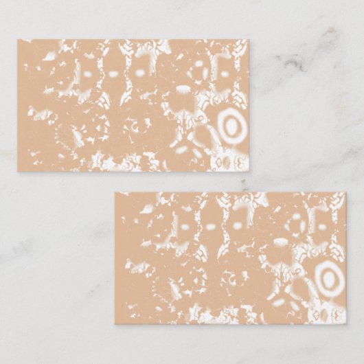 Visitekaartje (Voorkant / Achterkant)