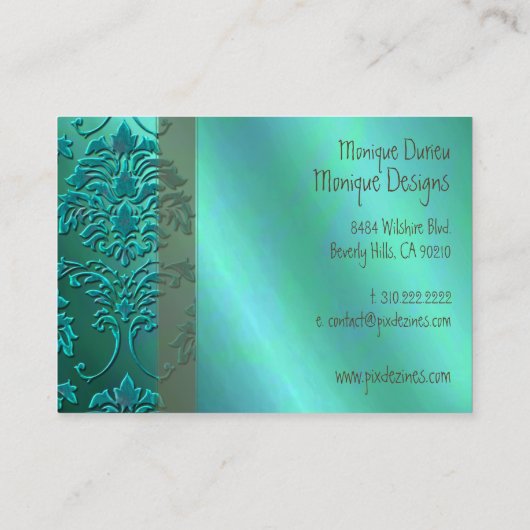 Visitekaartje (Achterkant)