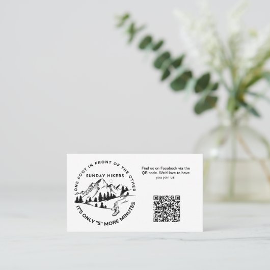 Visitekaartje (Staand voorkant)