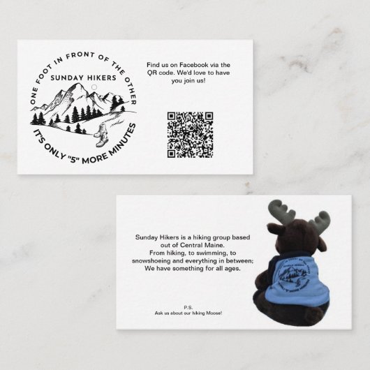 Visitekaartje (Voorkant / Achterkant)