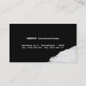 Visitekaartje (Achterkant)