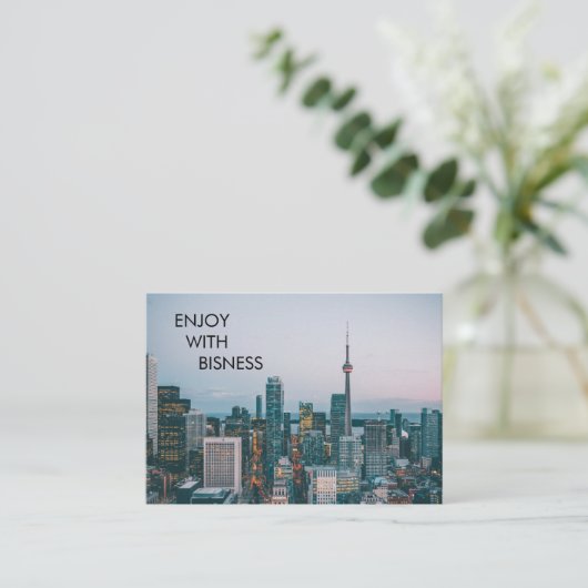 Visitekaartje (Staand voorkant)