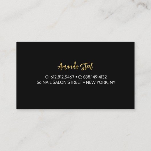 Visitekaartje (Achterkant)