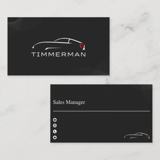 Visitekaartje (Voorkant / Achterkant)