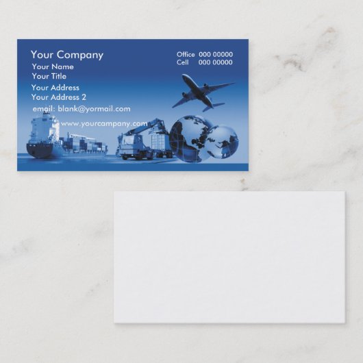 Visitekaartje (Voorkant / Achterkant)