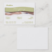 Visitekaartje (Voorkant / Achterkant)