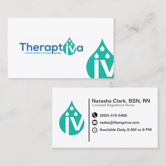 Visitekaartje (Voorkant / Achterkant)